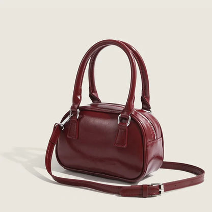 Women's Leather Handbag - Évia