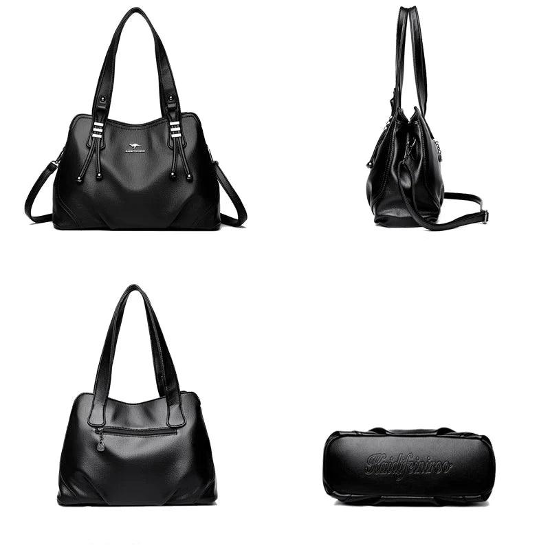 Genuine Leather Women's Handbag - Valentina