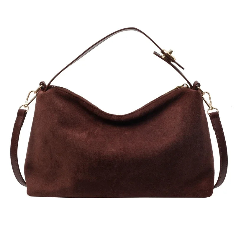 Suede Handbag - Yara