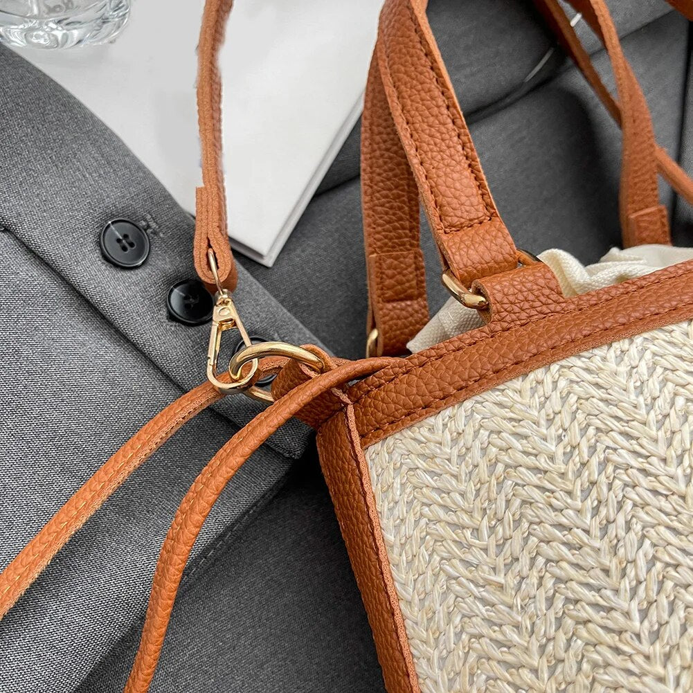 Rita Straw Handbag