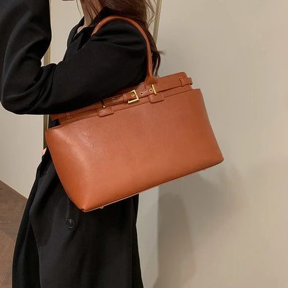 Genuine Leather Handbag - Faye
