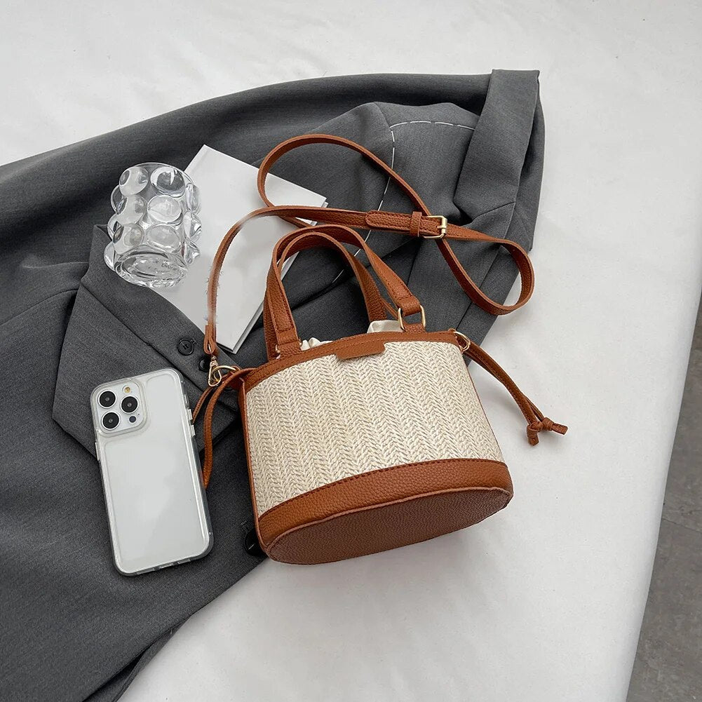 Rita Straw Handbag