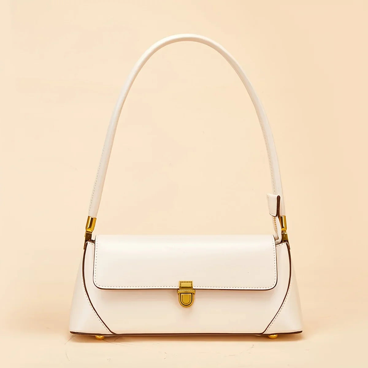 Handbag in Genuine Leather - Elora