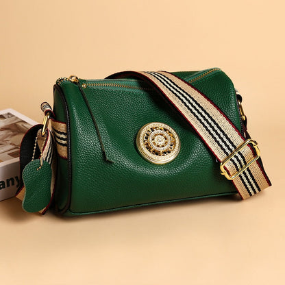 Small Leather Shoulder Bag - Orlane