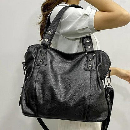 Genuine Leather Handbag - Diane