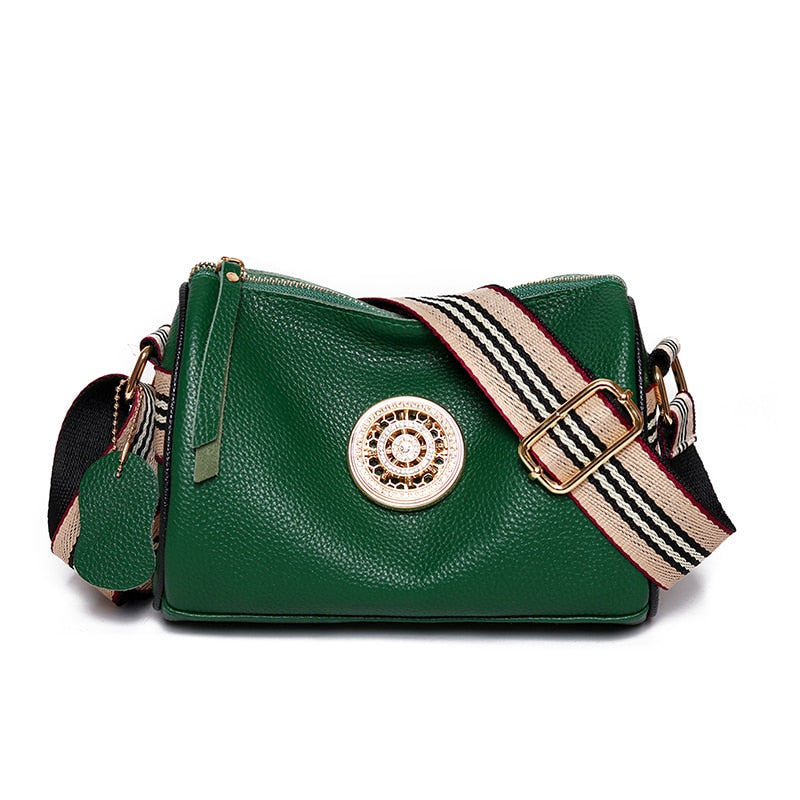 Small Leather Shoulder Bag - Orlane