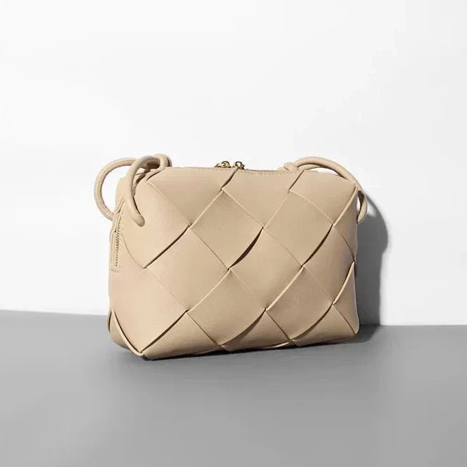 Medium Genuine Leather Crossbody Bag Zélia
