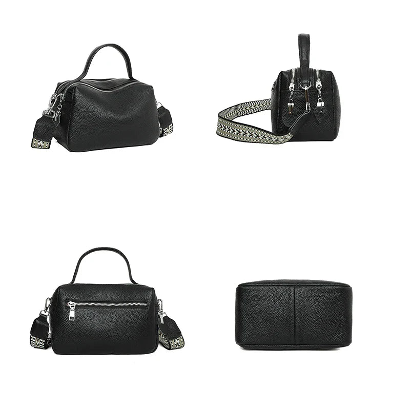 Women's Leather Handbag - Mirabel
