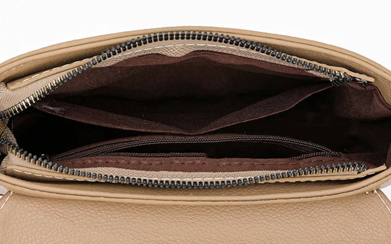 Leather Handbag - Nerina