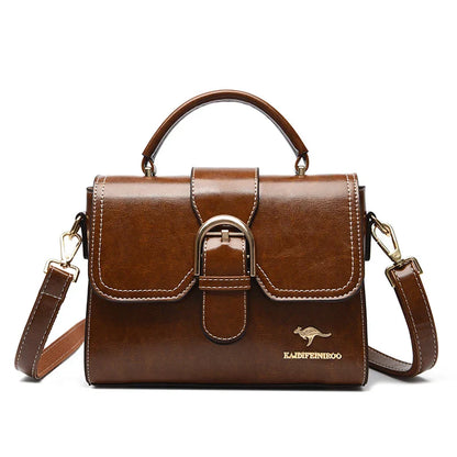 Handbag in Genuine Leather - Nyra