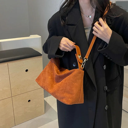 Suede Handbag - Yara