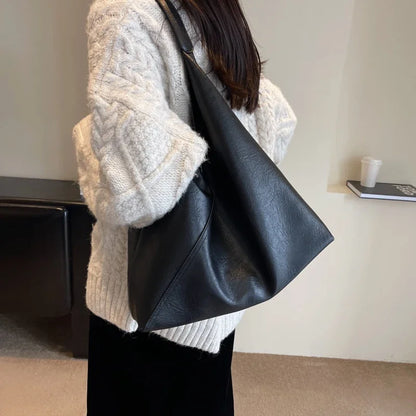 Handbag in Genuine Leather - Lunea