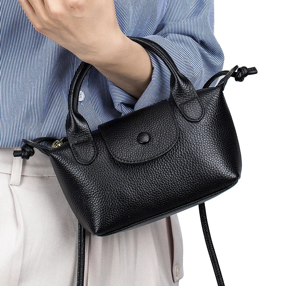 Liz Small Genuine Leather Crossbody Handbag