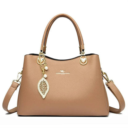 Genuine Leather Handbag - Luxily