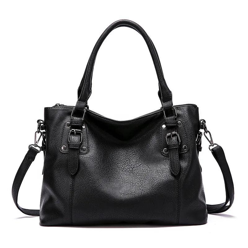 Genuine Leather Handbag - Adrena
