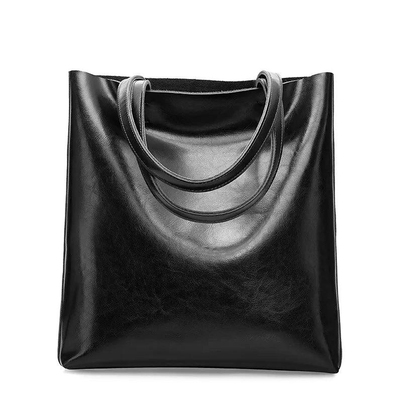 Genuine Leather Handbag - Oli