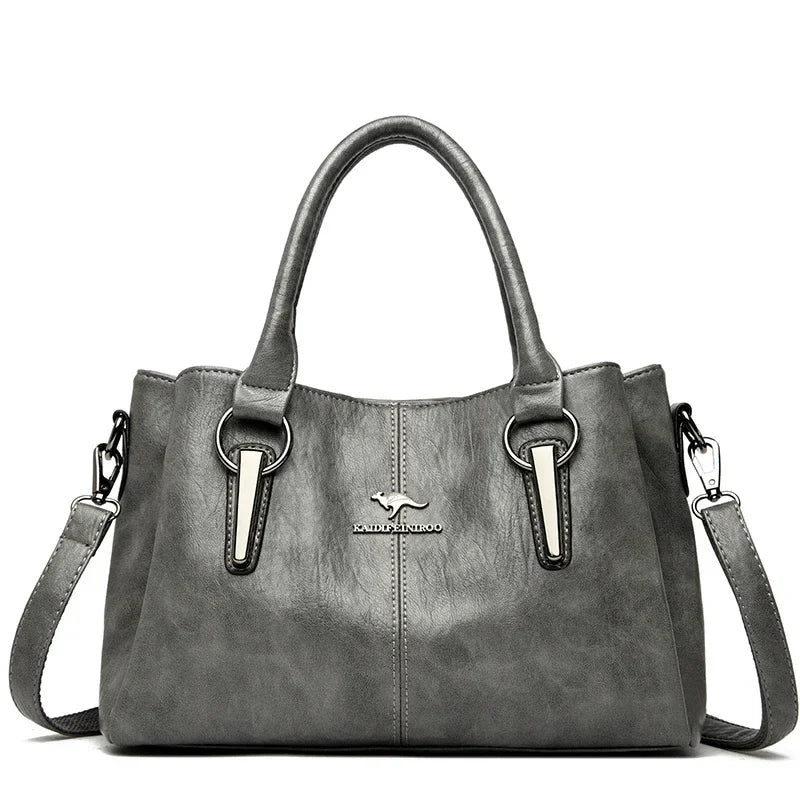 Genuine Leather Handbag - Adira