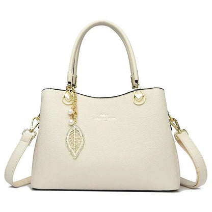 Genuine Leather Handbag - Luxily