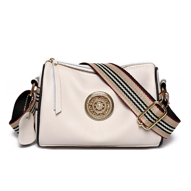 Small Leather Shoulder Bag - Orlane