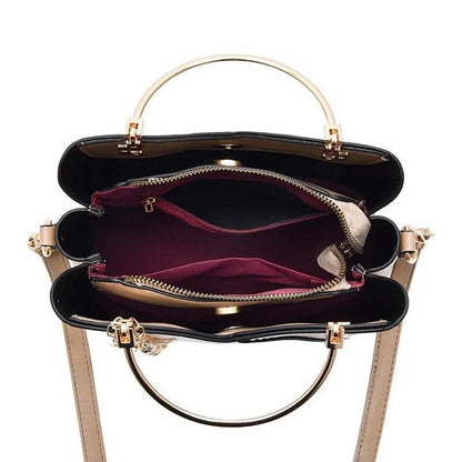Genuine Leather Women's Handbag - Florenza