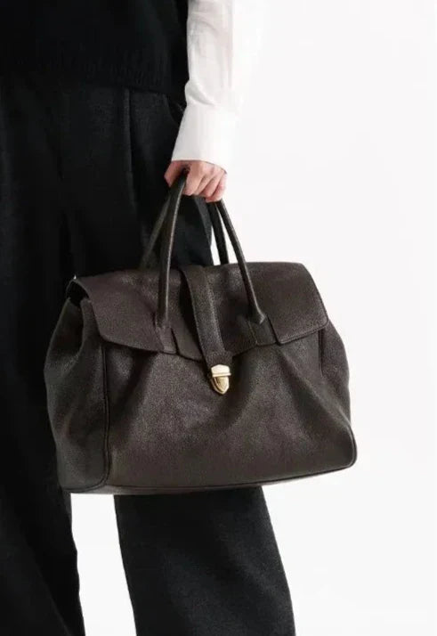 Gabrielle Genuine Leather Tote Bag