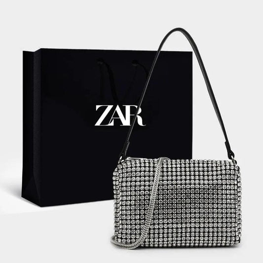 Studded Compact Handbag - Luxury