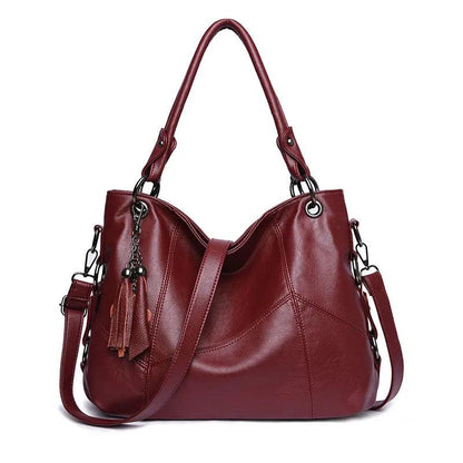 Genuine Leather Handbag - Catharina