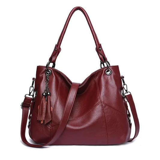 Genuine Leather Handbag - Catharina