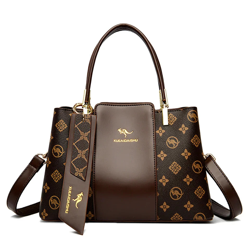 Genuine Leather Women's Handbag - Tamar