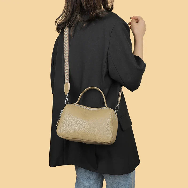 Women's Leather Handbag - Mirabel