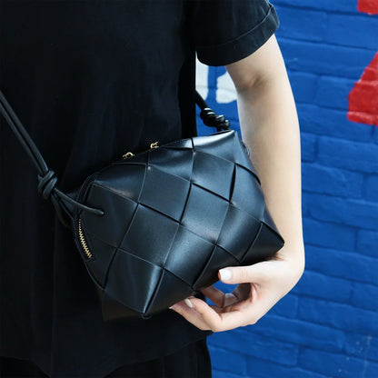 Medium Genuine Leather Crossbody Bag Zélia