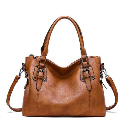 Genuine Leather Handbag - Adrena