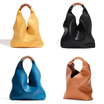 Rebeca Large Genuine Leather Shopping Handbag