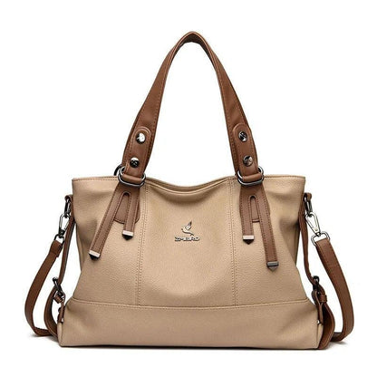 Genuine Leather Handbag - Anne Country