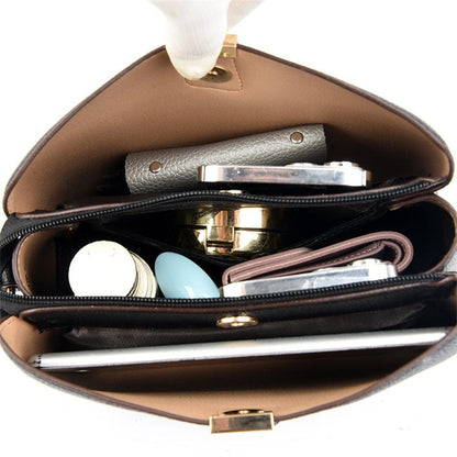 Genuine Leather Handbag - Elizabeth