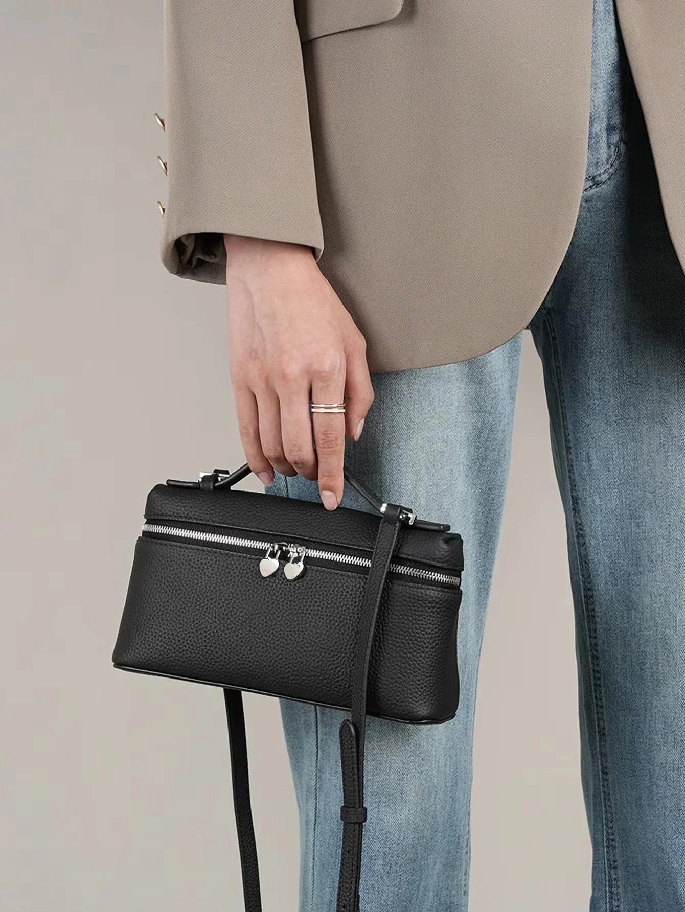 Genuine Leather Handbag - Éloise