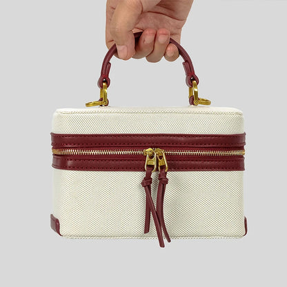 Fernanda Box Canvas Crossbody Bag