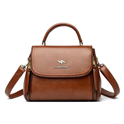 Handbag in Genuine Leather - Liora