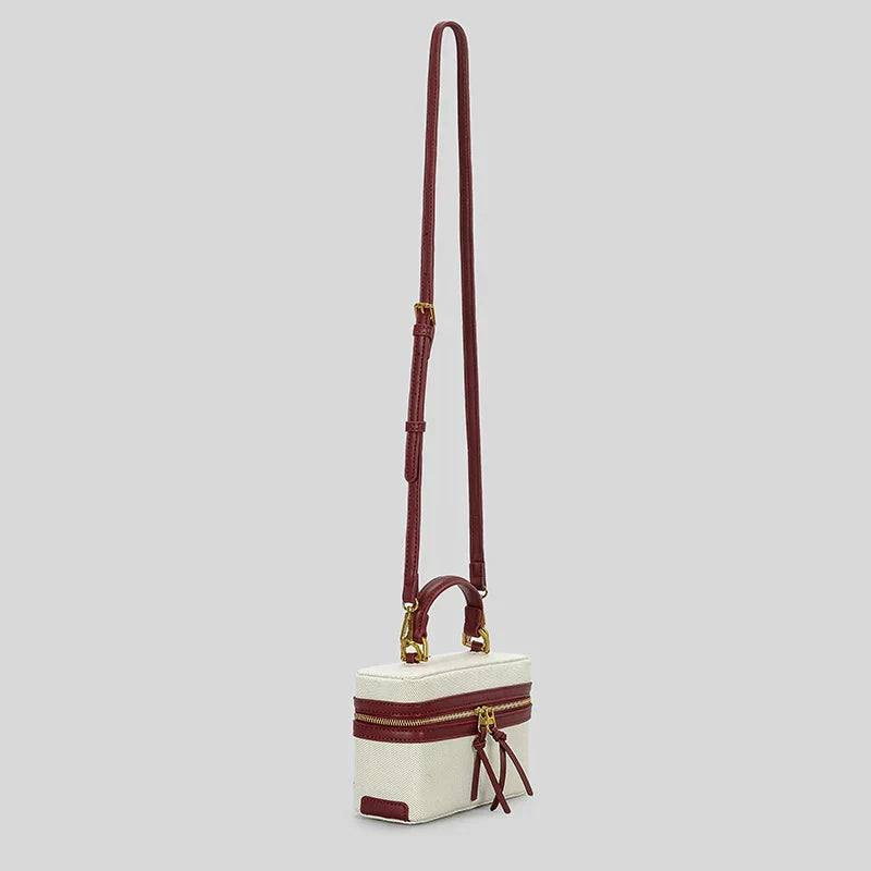 Fernanda Box Canvas Crossbody Bag