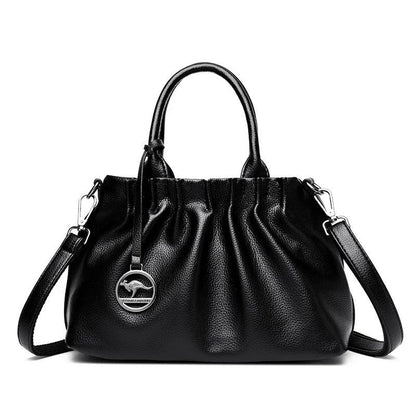 Genuine Leather Handbag - Italia
