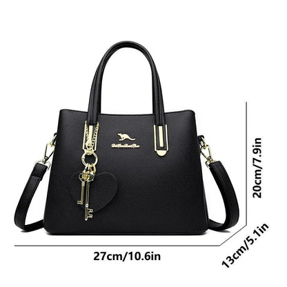 Genuine Leather Handbag - Viour