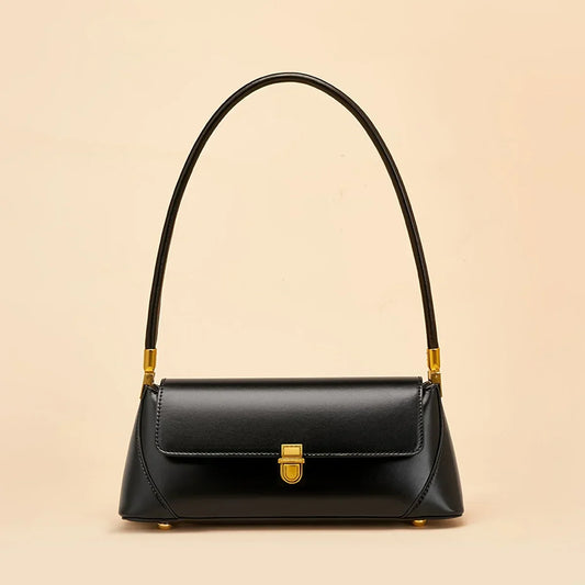 Handbag in Genuine Leather - Elora