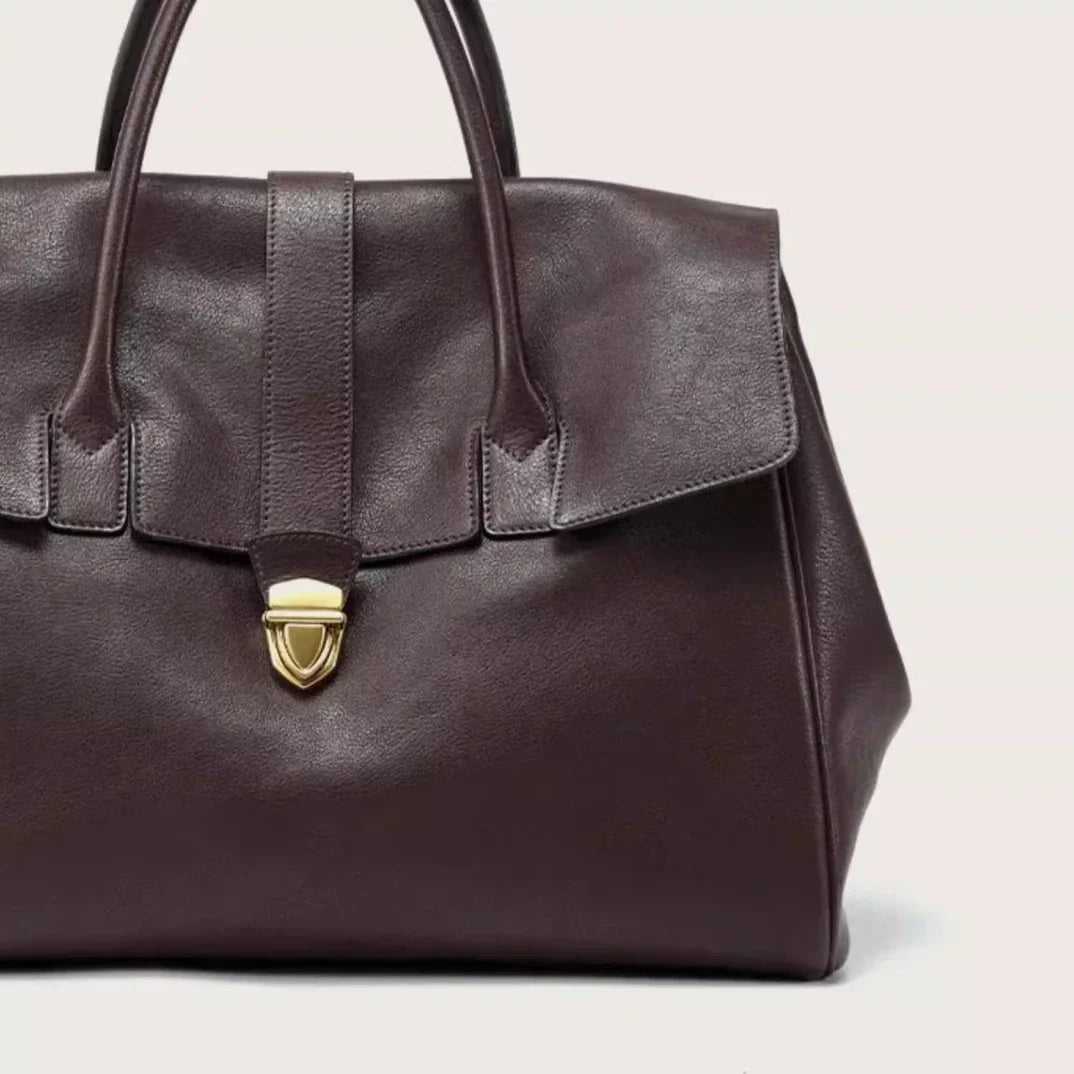 Gabrielle Genuine Leather Tote Bag