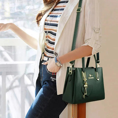 Genuine Leather Handbag - Viour