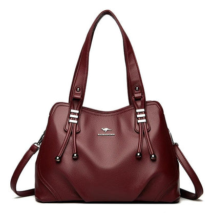 Genuine Leather Women's Handbag - Valentina