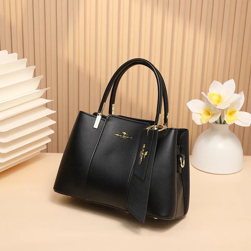 Genuine Leather Women's Handbag - Tamar