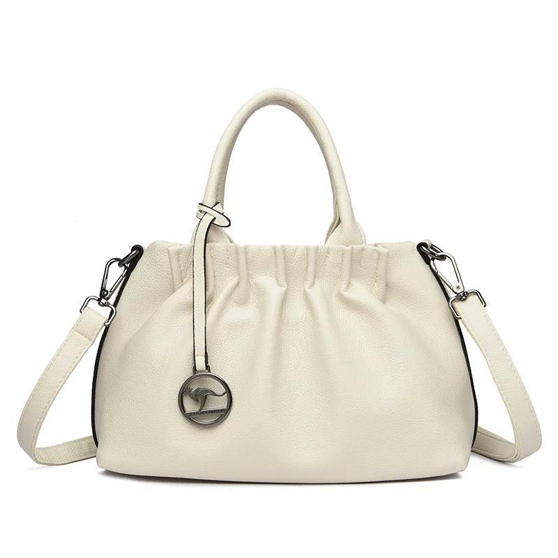 Genuine Leather Handbag - Italia