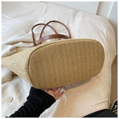 Louise Straw Handbag