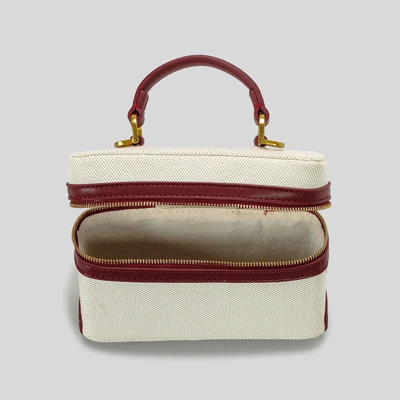 Fernanda Box Canvas Crossbody Bag