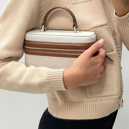 Fernanda Box Canvas Crossbody Bag